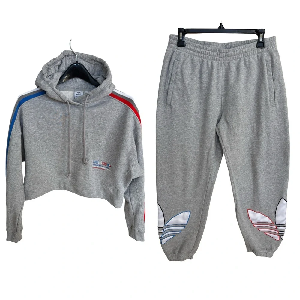 ADIDAS ORIGINALS BY ALEXANDER WANG Adicolor Tricolor Sweatsuit XS/M - Picture 1 of 15